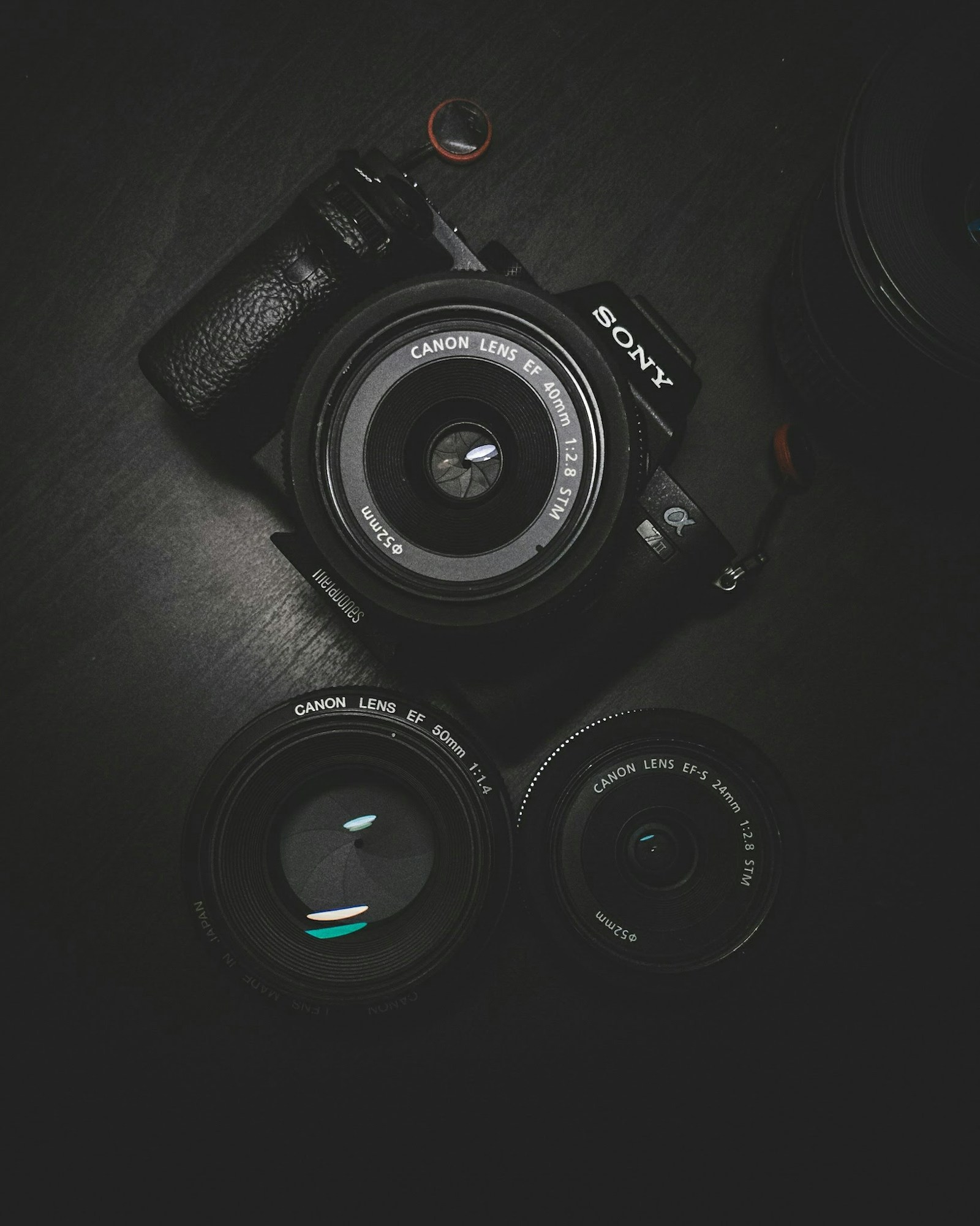 Stock photograph of camera equipment